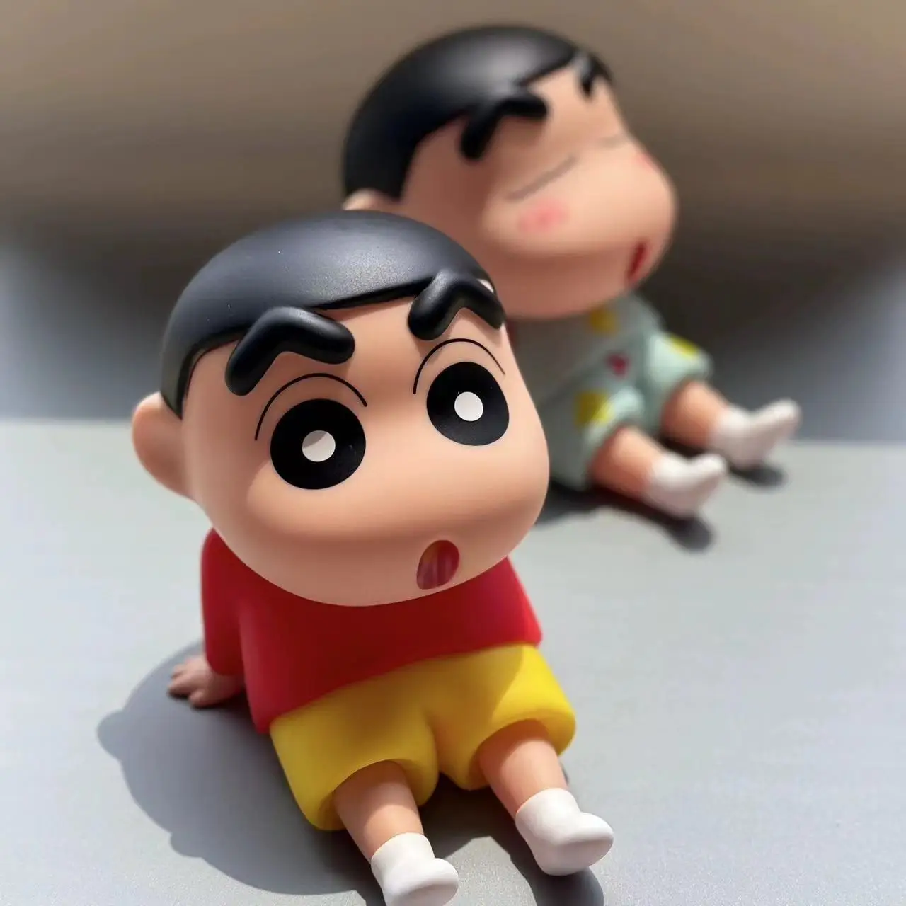휴대폰 거치대 어린 시절 게으른 애니메이션 피규어 Q버전 트렌디 장난감 선물 귀여운 장식 인형